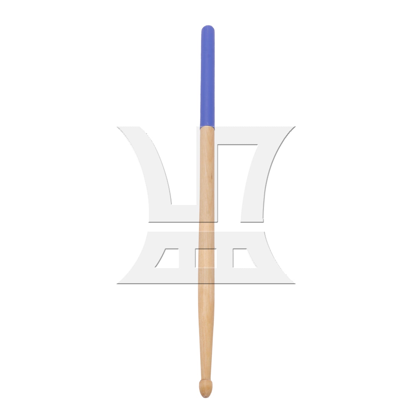 BQLZR 1pc 16 Inch Classic Wood Drum Sticks Non-Slip Grip for Adult Practice Accessories Blue 5A