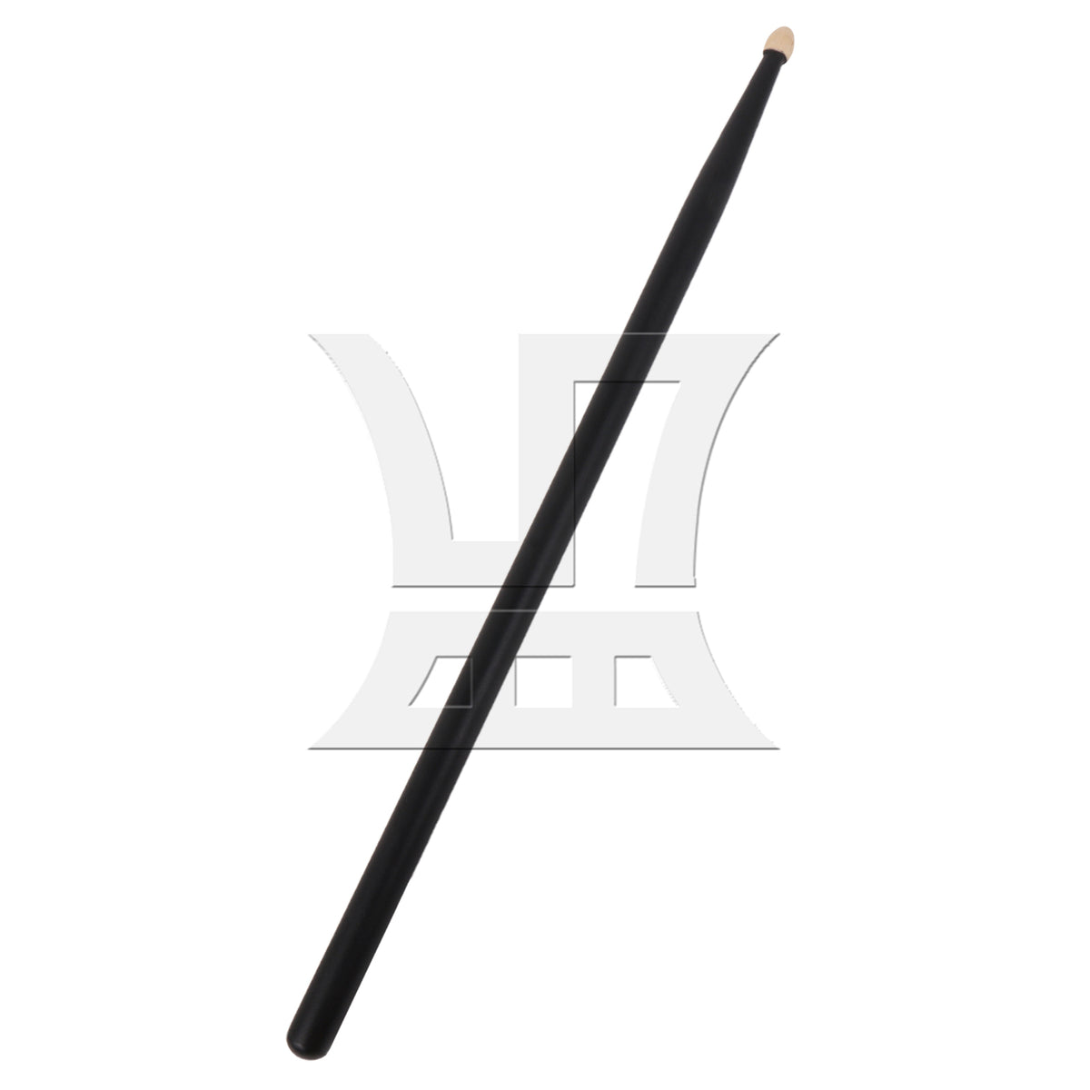 BQLZR 1pc 16 Inch Classic Wood Drum Sticks for Adult Practice Accessories Black 5A