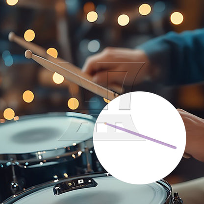 BQLZR 1pc 16 Inch Classic Wood Drum Sticks for Adult Practice Accessories Purple5A