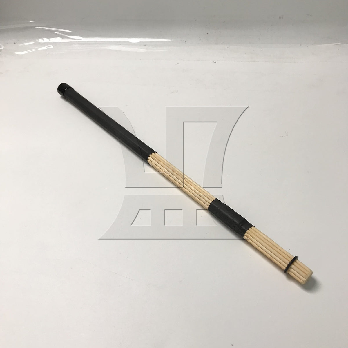 BQLZR 1pc Bamboo Drum Wire Brush Black for Band Playing Drummer Practice