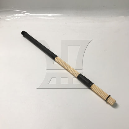BQLZR 1pc Bamboo Drum Wire Brush Black for Band Playing Drummer Practice