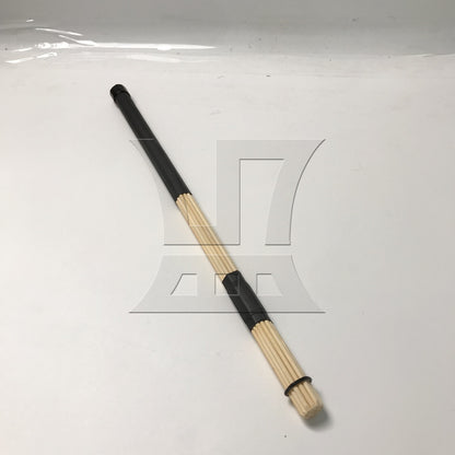 BQLZR 1pc Bamboo Drum Wire Brush Black for Band Playing Drummer Practice