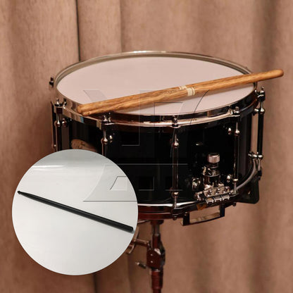 BQLZR 1pc Carbon Fiber Drum Sticks Black 5A Professional Drumming Performance