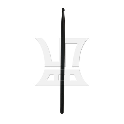 BQLZR 1pc Carbon Fiber Drum Sticks Black 5A Professional Drumming Performance