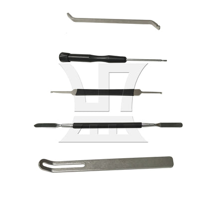 BQLZR 1 Set (5-In-1) Saxophone Repair Tool Kit for Flute Clarinet Repair Tools