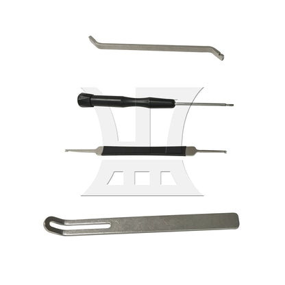 BQLZR 1 Set (4-In-1) Saxophone Repair Tool Kit for Flute Clarinet Repair Tools