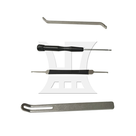 BQLZR 1 Set (4-In-1) Saxophone Repair Tool Kit for Flute Clarinet Repair Tools