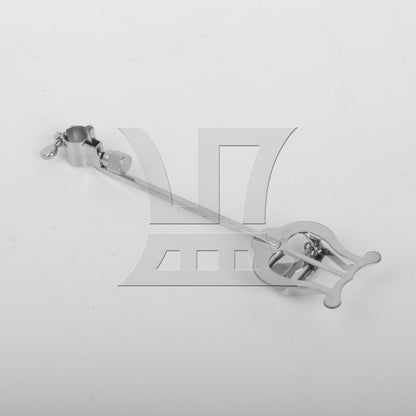 BQLZR 1pc Piccolo Marching Music Sheet Clip Silver Marching Music Stand
