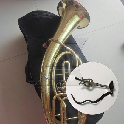 BQLZR 1pc Euphonium Marching Music Sheet Clip Silver Marching Music Stand