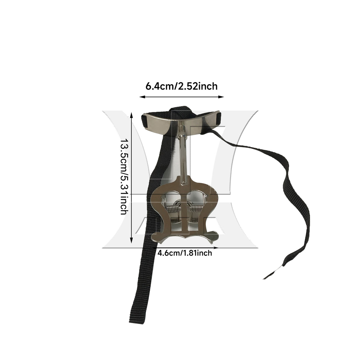 BQLZR 1pc Euphonium Marching Music Sheet Clip Silver Marching Music Stand