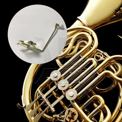 BQLZR 1pc Golden French Horn Marching Music Spectrum Clip Marching Music Stand