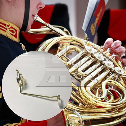 BQLZR 1pc Golden French Horn Marching Music Spectrum Clip Marching Music Stand