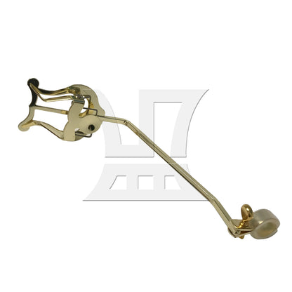 BQLZR 1pc Golden French Horn Marching Music Spectrum Clip Marching Music Stand