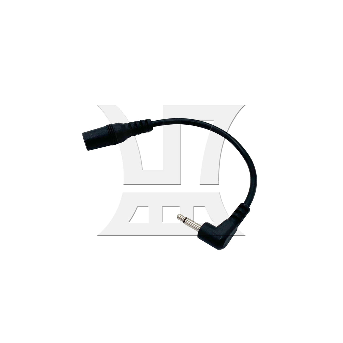BQLZR 1pc Supply Converter Cable 3.5mm to DC Power 5.5-2.1mm Black for Guitar Effects