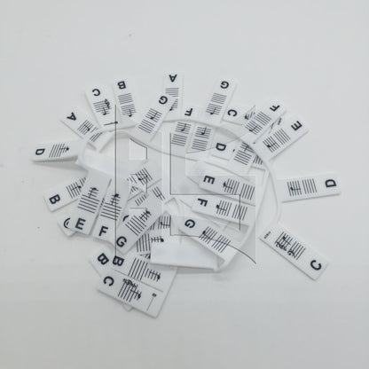 BQLZR 1set Piano Keyboard Sheet Music Note Stickers for Electric Piano