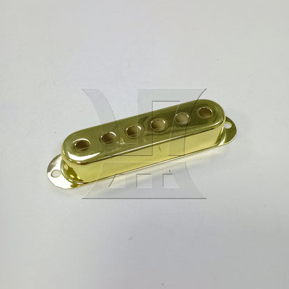 BQLZR 1pc Single Coil Pickup Cover 5.2cm Gold for Electric Guitar Single Coil Pickup