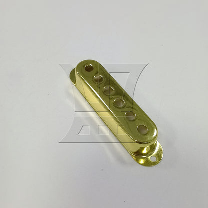 BQLZR 1pc Single Coil Pickup Cover 5.2cm Gold for Electric Guitar Single Coil Pickup