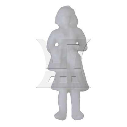 BQLZR 100x White Unpainted Architectural 1:100 Scale Model Figures NEW
