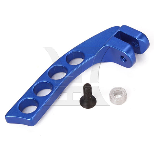 BQLZR Transmitter Neck Strap Balancer 4 Holes Regulator Aluminium Alloy Blue