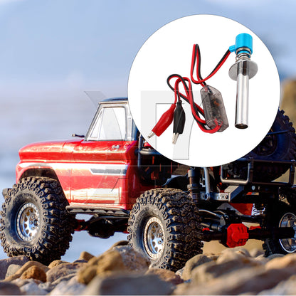 BQLZR Metal Blue Upgraded 6V -24V Electronic Remote Control Oil Ignition for Car
