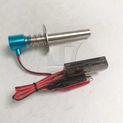 BQLZR Metal Blue Upgraded 6V -24V Electronic Remote Control Oil Ignition for Car