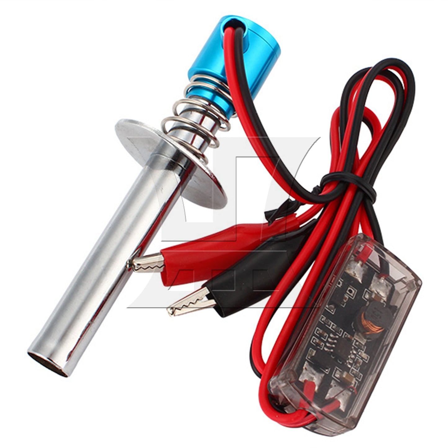 BQLZR Metal Blue Upgraded 6V -24V Electronic Remote Control Oil Ignition for Car