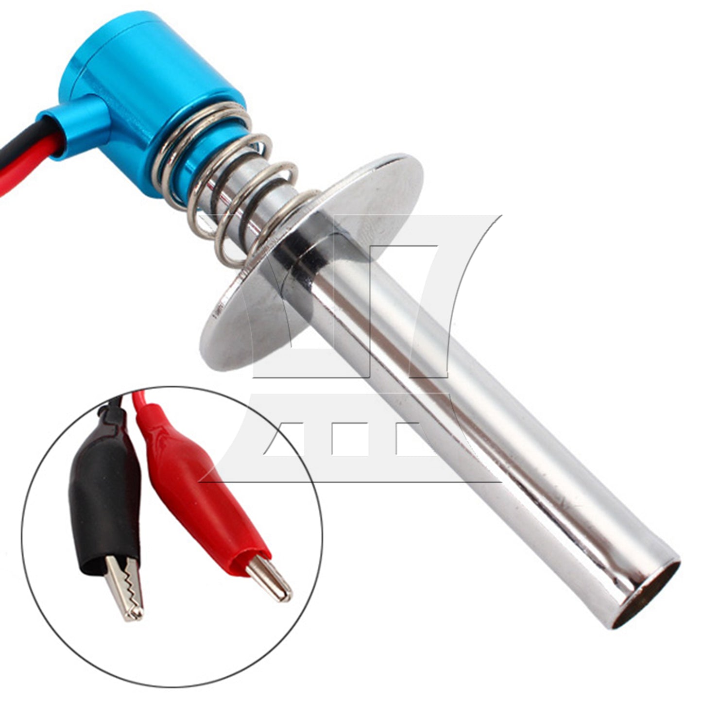 BQLZR Metal Blue Upgraded 6V -24V Electronic Remote Control Oil Ignition for Car