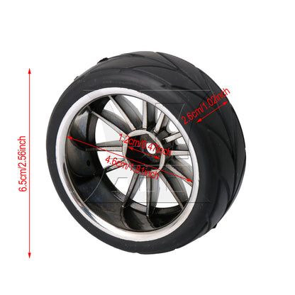 BQLZR Tires For RC1:10 On Road Racing Car 12 mm Wheel Drive Hex