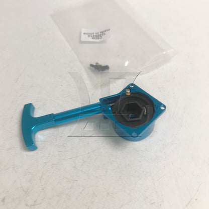 BQLZR R020 Alloy Pull Starter Upgrade Parts for RC Car Vertex 18 Engine Blue
