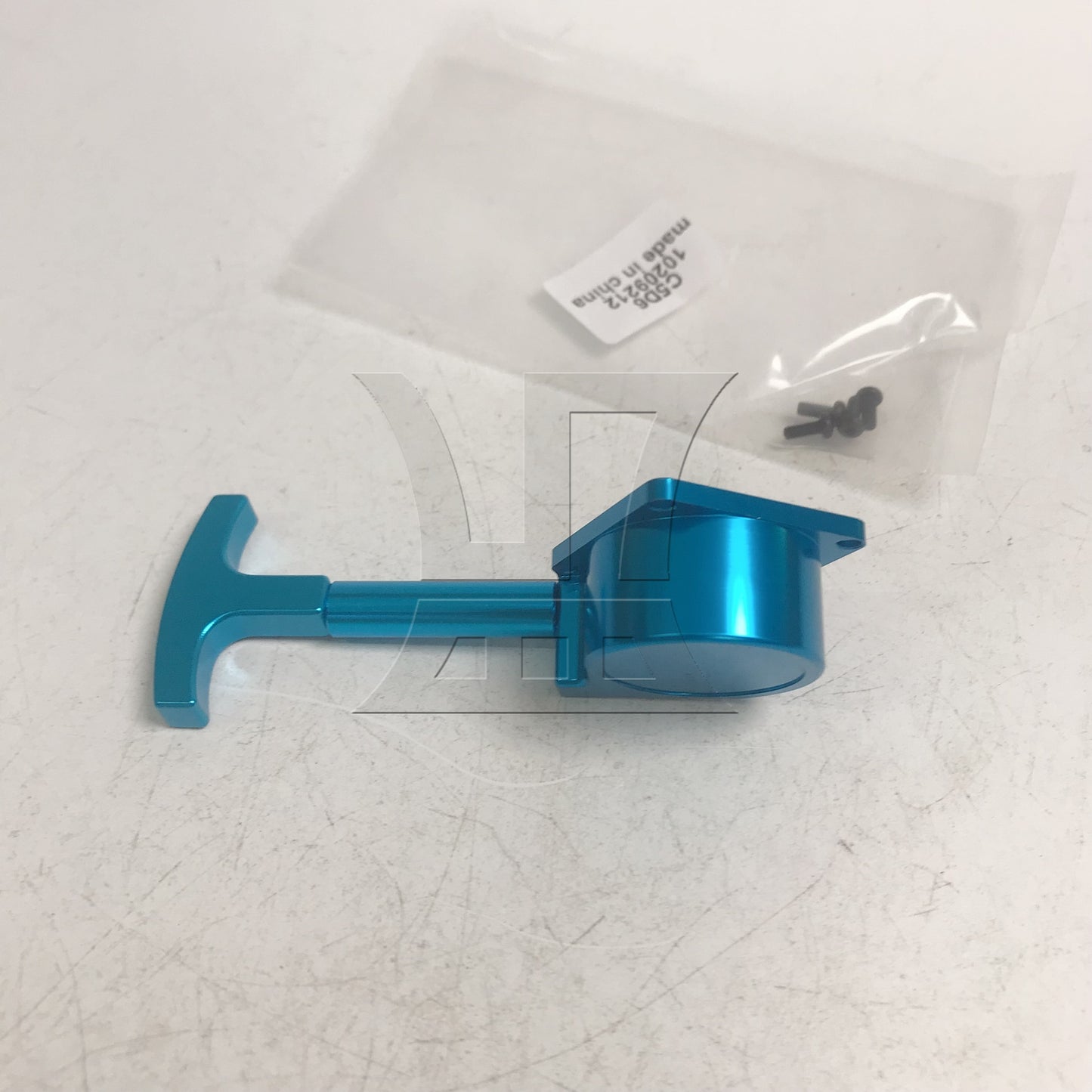 BQLZR R020 Alloy Pull Starter Upgrade Parts for RC Car Vertex 18 Engine Blue