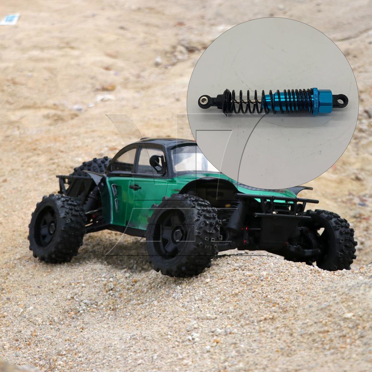 BQLZR  100mm Alloy Shock Absorbers 106004B Upgrade Replacement For RC1:10