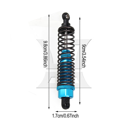BQLZR  100mm Alloy Shock Absorbers 106004B Upgrade Replacement For RC1:10