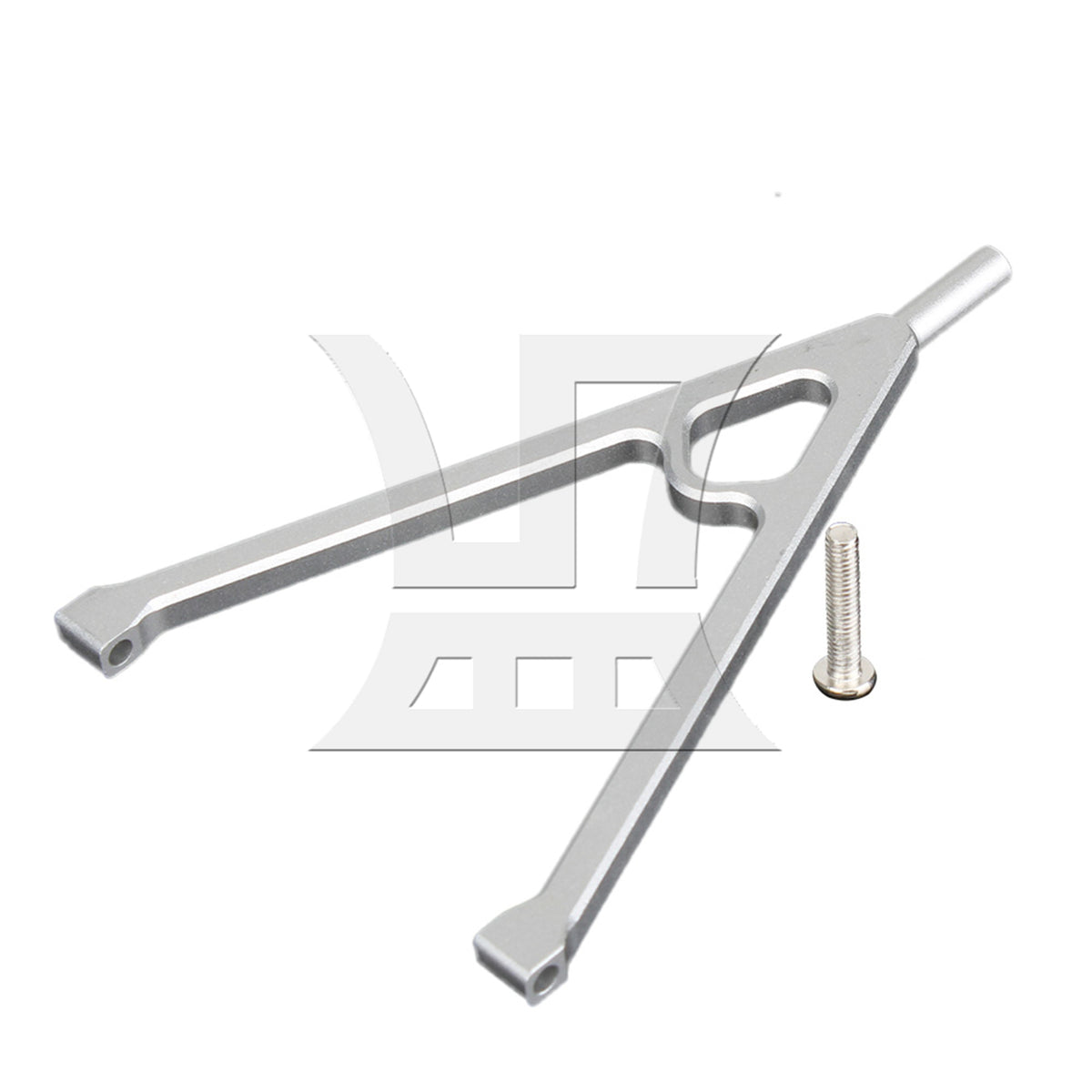 BQLZR Silver SCX0006S AlloyT ree-Shaped Replacement for RC1:10 AXIAL SCX10