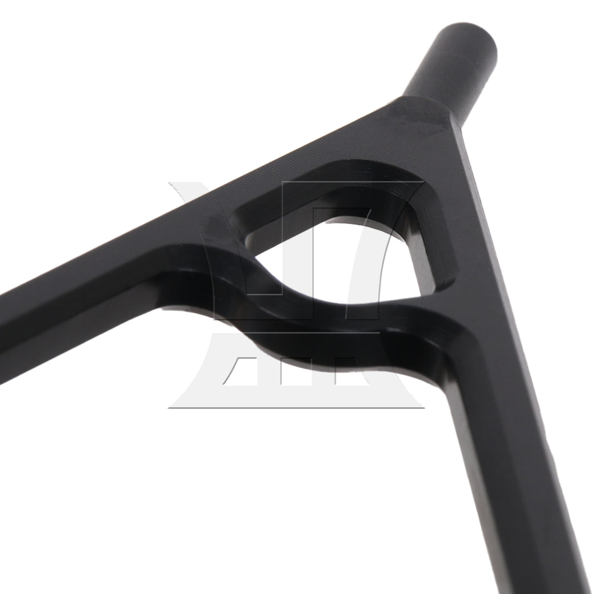 BQLZR Front Chassis Links Tree RC 1:10 SCX0006BL Replacement for AXIAL SCX10 Black
