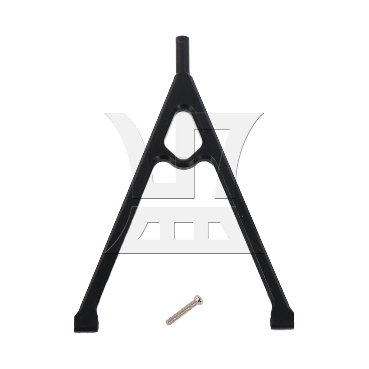 BQLZR Front Chassis Links Tree RC 1:10 SCX0006BL Replacement for AXIAL SCX10 Black