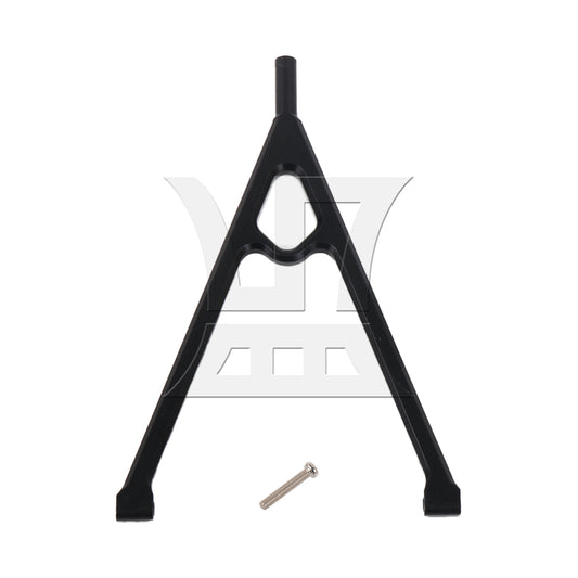 BQLZR Front Chassis Links Tree RC 1:10 SCX0006BL Replacement for AXIAL SCX10 Black