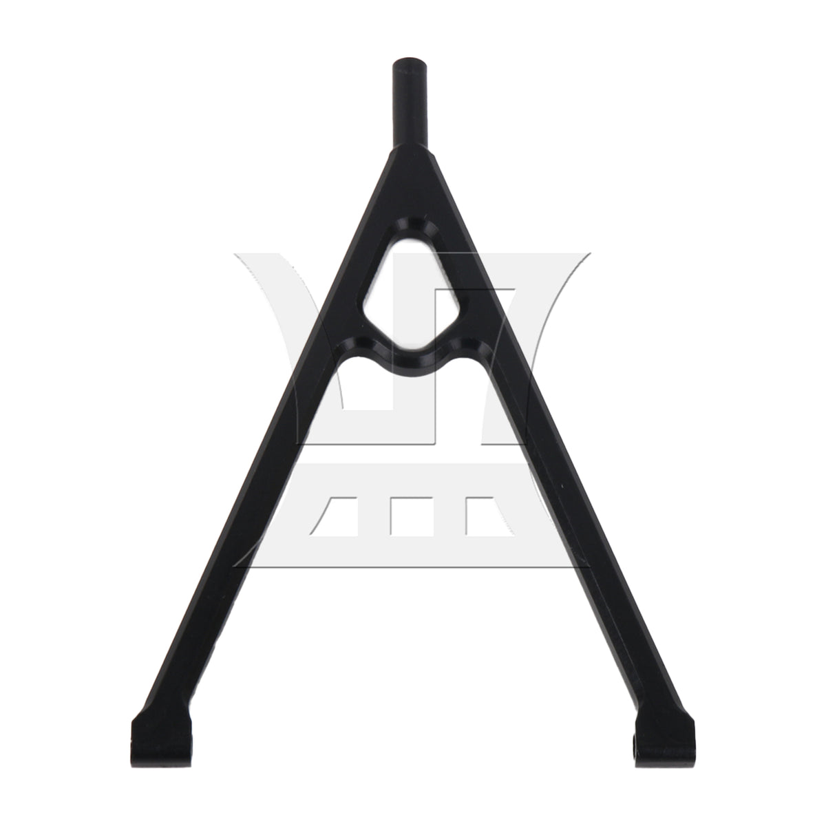 BQLZR Front Chassis Links Tree RC 1:10 SCX0006BL Replacement for AXIAL SCX10 Black