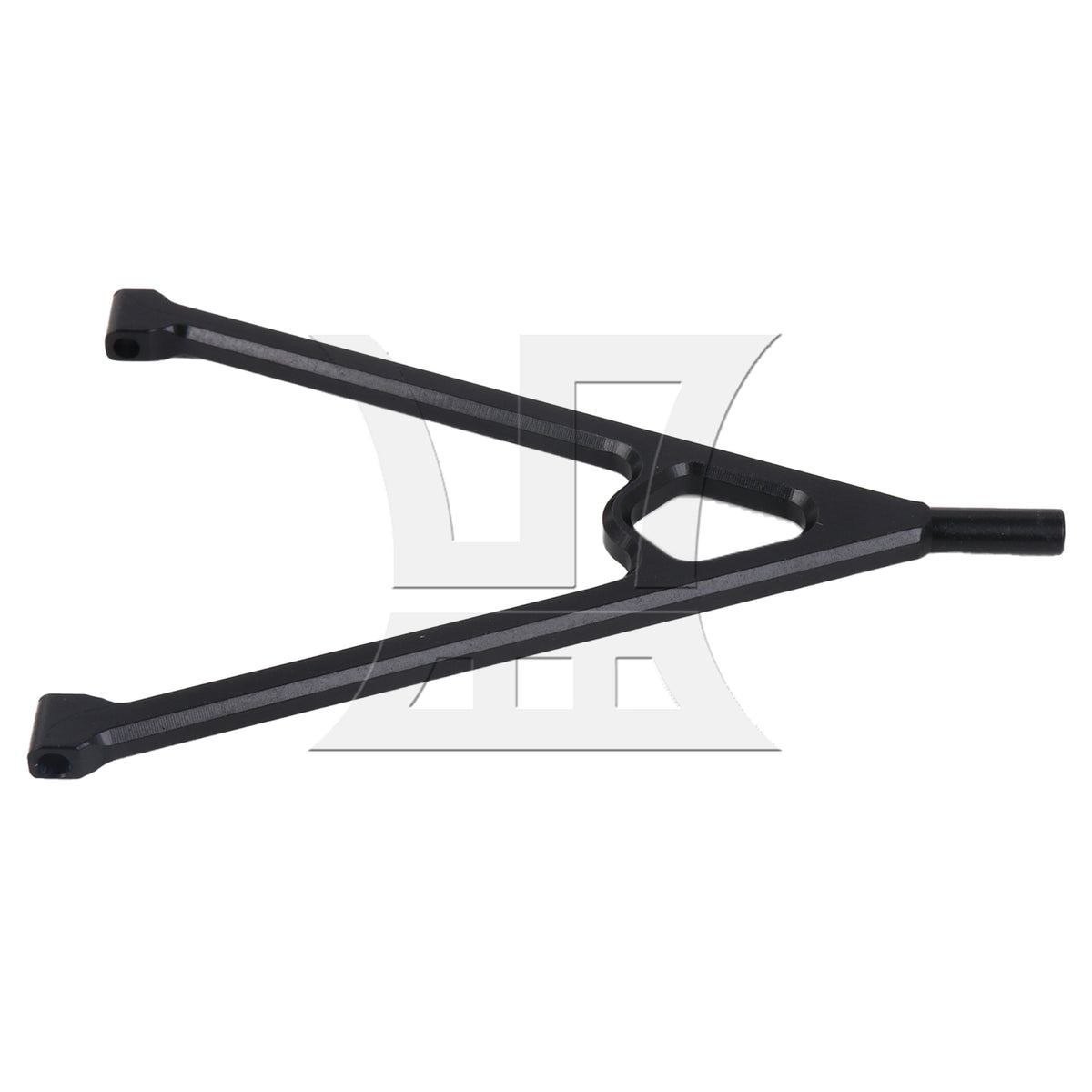 BQLZR Front Chassis Links Tree RC 1:10 SCX0006BL Replacement for AXIAL SCX10 Black
