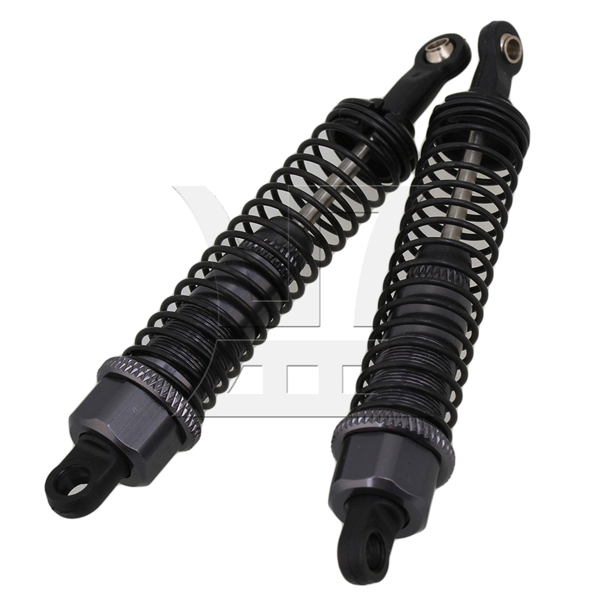BQLZR 2pcs Titanium color Car Shock Absorbers 286004 For RC 1:16 Truck