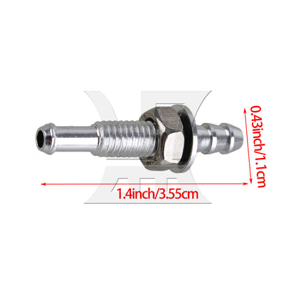 BQLZR 35mm M6 Water Outlets for RC Electric Boat Silver