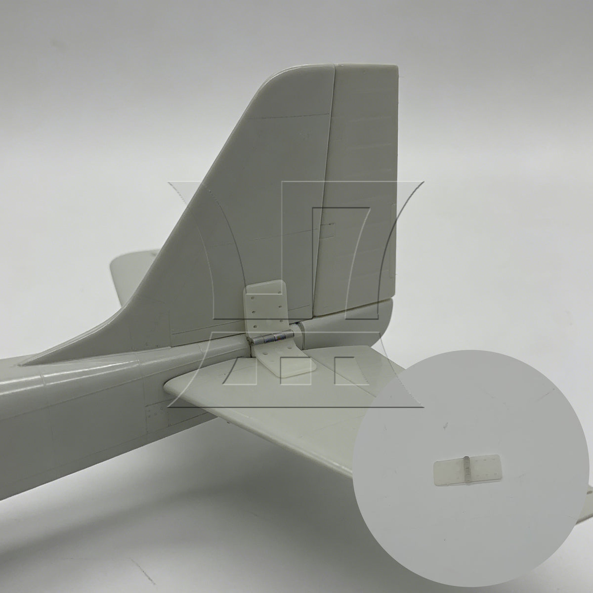 BQLZR Beige DIY Remote Control RC Airplane pinned Hinges 2.5x1.1cm Spare Parts