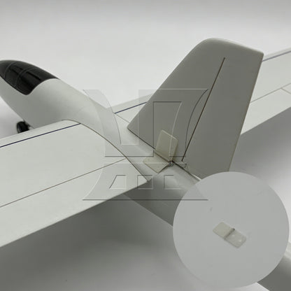 BQLZR Beige DIY Remote Control RC Airplane pinned Hinges 2.5x1.1cm Spare Parts