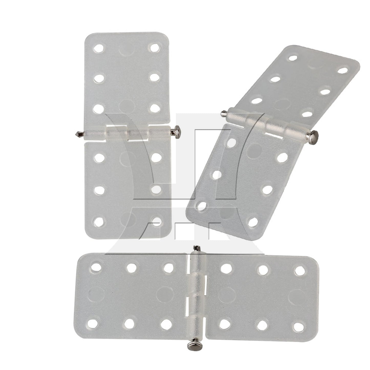 BQLZR Beige DIY Remote Control RC Airplane pinned Hinges 2.5x1.1cm Spare Parts