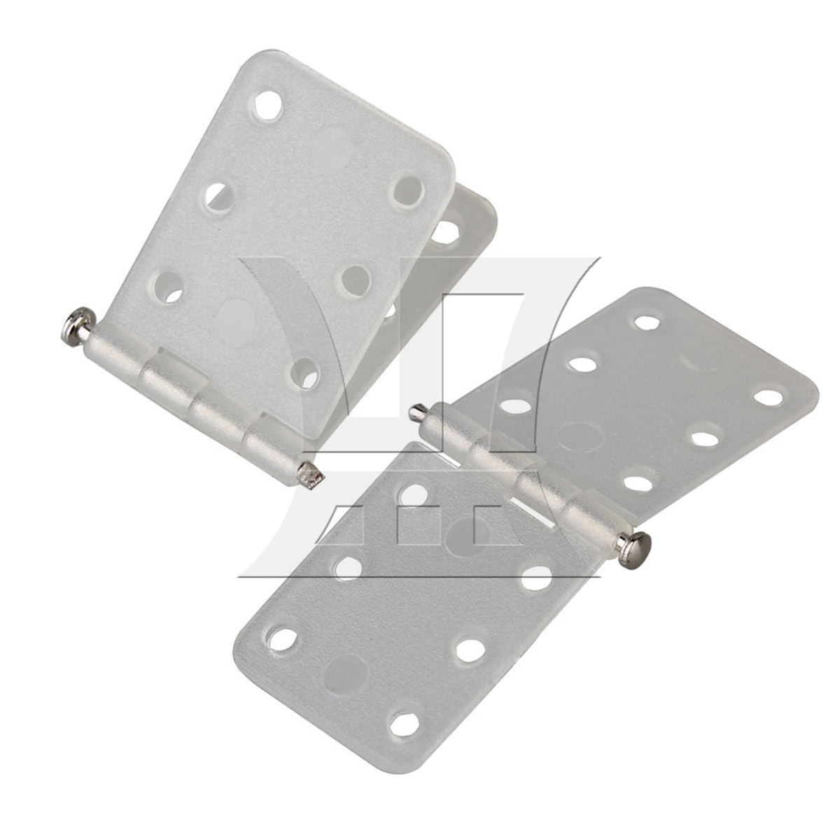 BQLZR Beige DIY Remote Control RC Airplane pinned Hinges 2.5x1.1cm Spare Parts