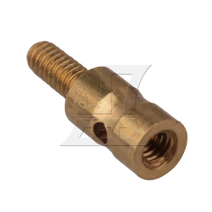 BQLZR 20x Model Airplane Servo Horn Linkage Connector for Steel Wire Golden N10248