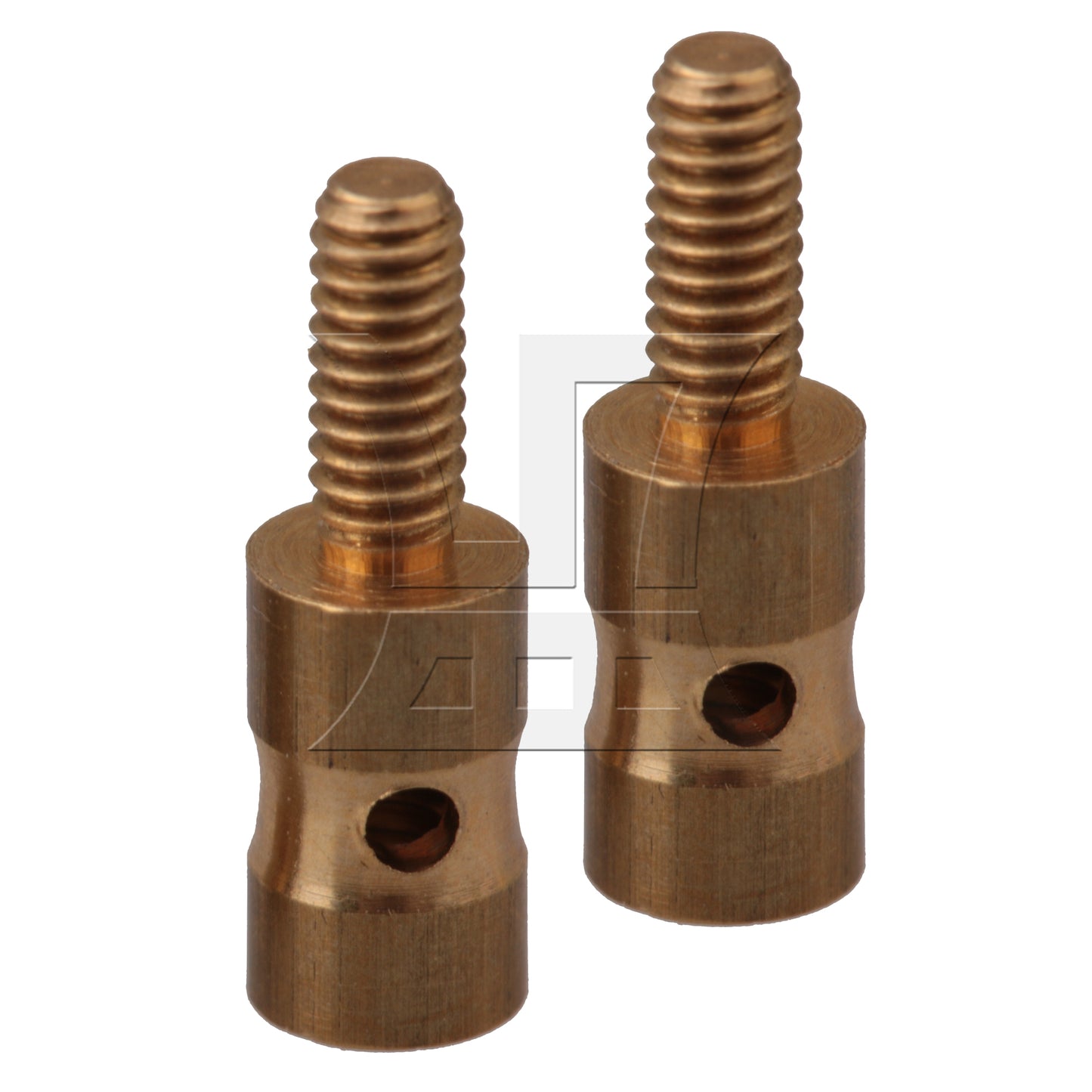 BQLZR 20x Model Airplane Servo Horn Linkage Connector for Steel Wire Golden N10248