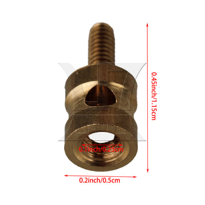 BQLZR 20pcs 2mm Metal RC Model Linkage Stopper Servo Screws Nuts for RC Airplane