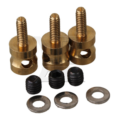 BQLZR 20pcs 2mm Metal RC Model Linkage Stopper Servo Screws Nuts for RC Airplane