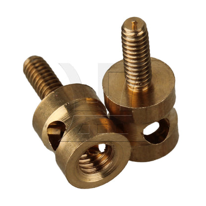 BQLZR 20pcs 2mm Metal RC Model Linkage Stopper Servo Screws Nuts for RC Airplane