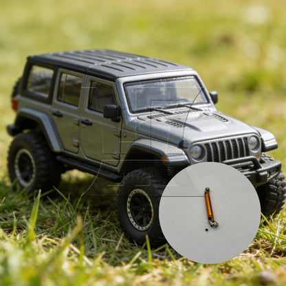BQLZR 2x Aluminum RC1:10 Rock Crawler 180011OR Driven Dogbone